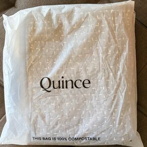 Quince organic cotton hand stitched quilted sham set